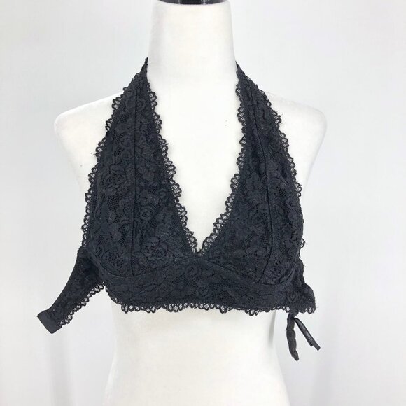 Aritzia Talula Black Albion Lace Bralette / Bra top XS - Picture 2 of 10